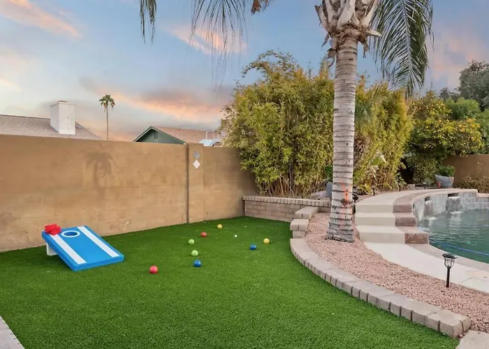 Vibrant Oasis, Pool, Spa, Game Ferienhaus